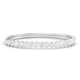 L0167B-EM-3 white tone bracelet product view